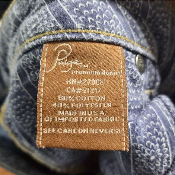 Paige Premium Denim Laurel Canyon Size 27 - Picture 6 of 8